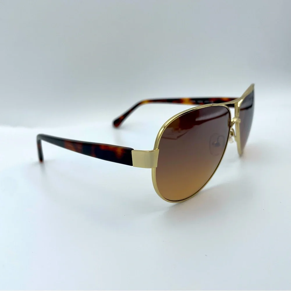 Trina Turk Sapelo Aviator Sunglasses NWT - Picture 2 of 5